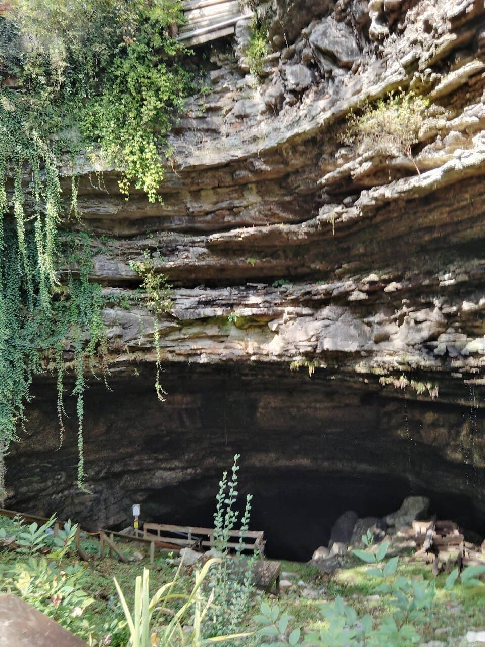 Underground Suspension Bridge