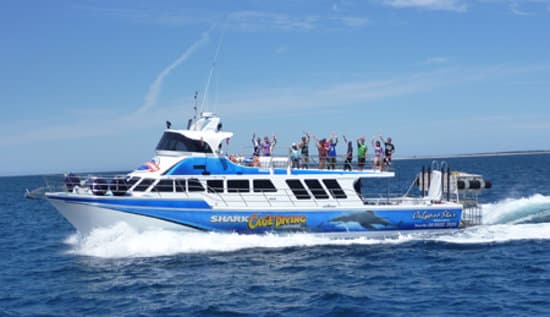 The pride of our fleet MV Calypso Star 2 launched October 2011 by Deputy Premier John Rau
