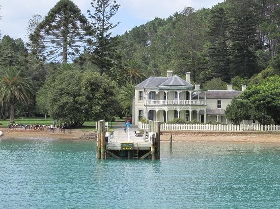 Mansion House and jetty