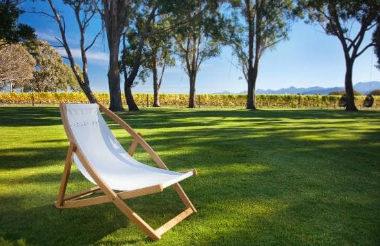 Deck chair, Sauvignon Blanc & sunshine