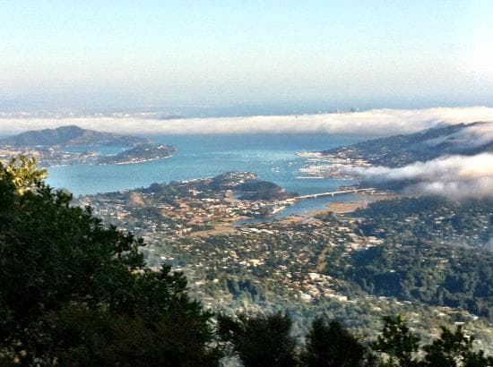 Mt Tam sept. 24, 12 Richardson and SF bays