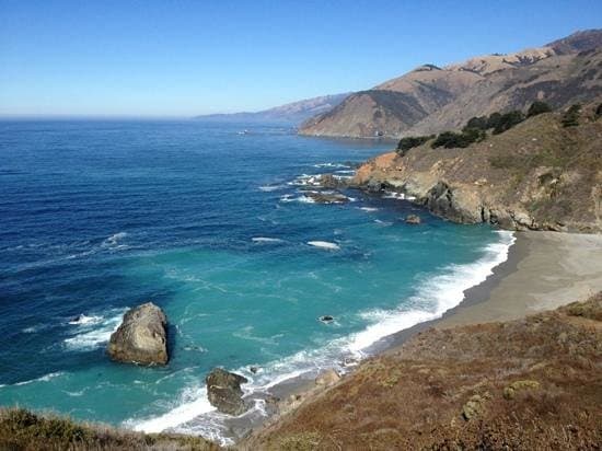 California coastline near Big Sur