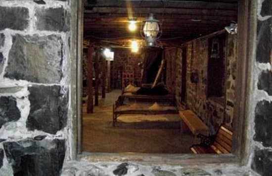 Underground lodgings.