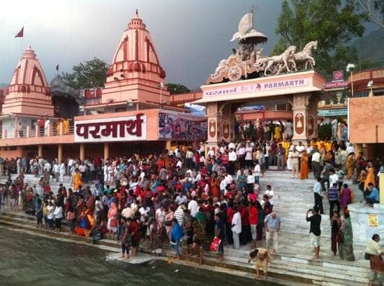 Ganga Aarti at Parmarth Niketan