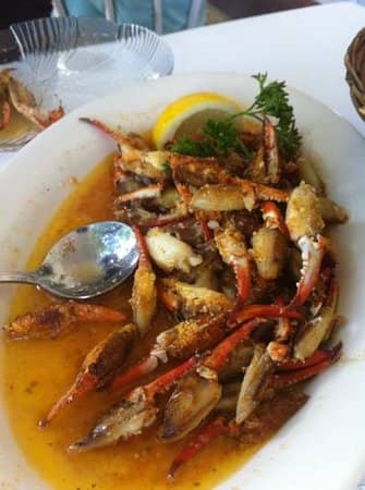 Broiled Crab Claws