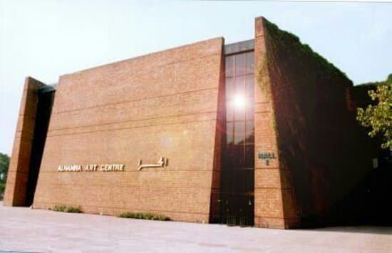Front view if the Al Hammra Arts center