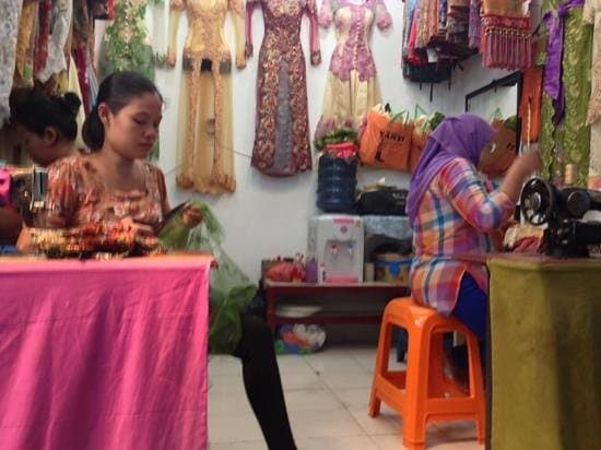 tailors at pajak ikan