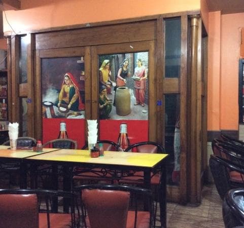 inside ambience can be better, not bad though..family Hall.