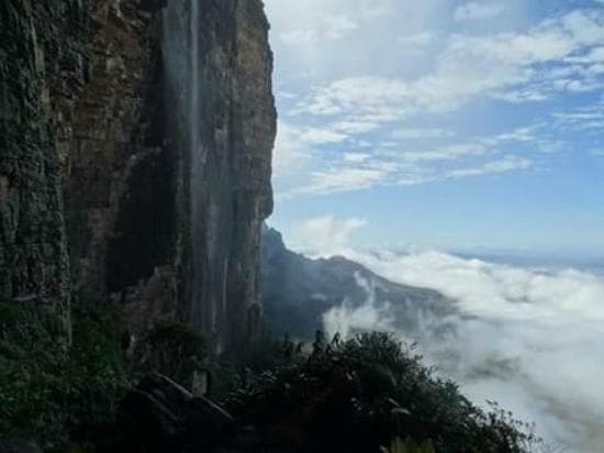paredão visto de cima