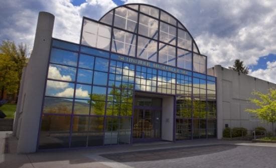A lovely view of the Museum