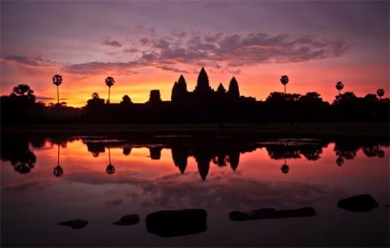 I was been to see sunrise at angkor wat is very nice.