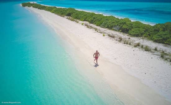 Dhigurah's Longest Beach Sandbank