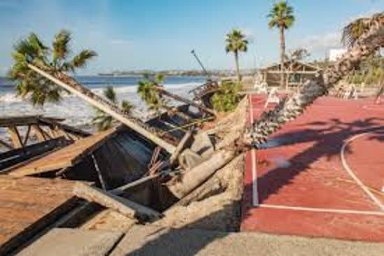 high surf damage