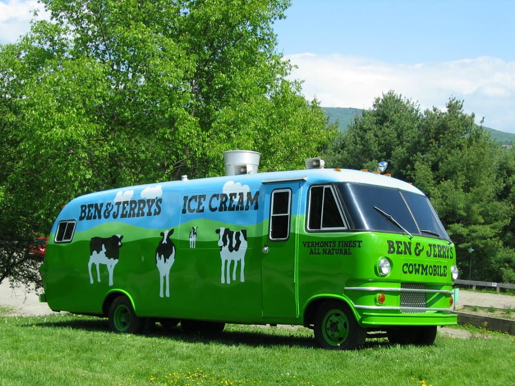Ben&Jerry Van