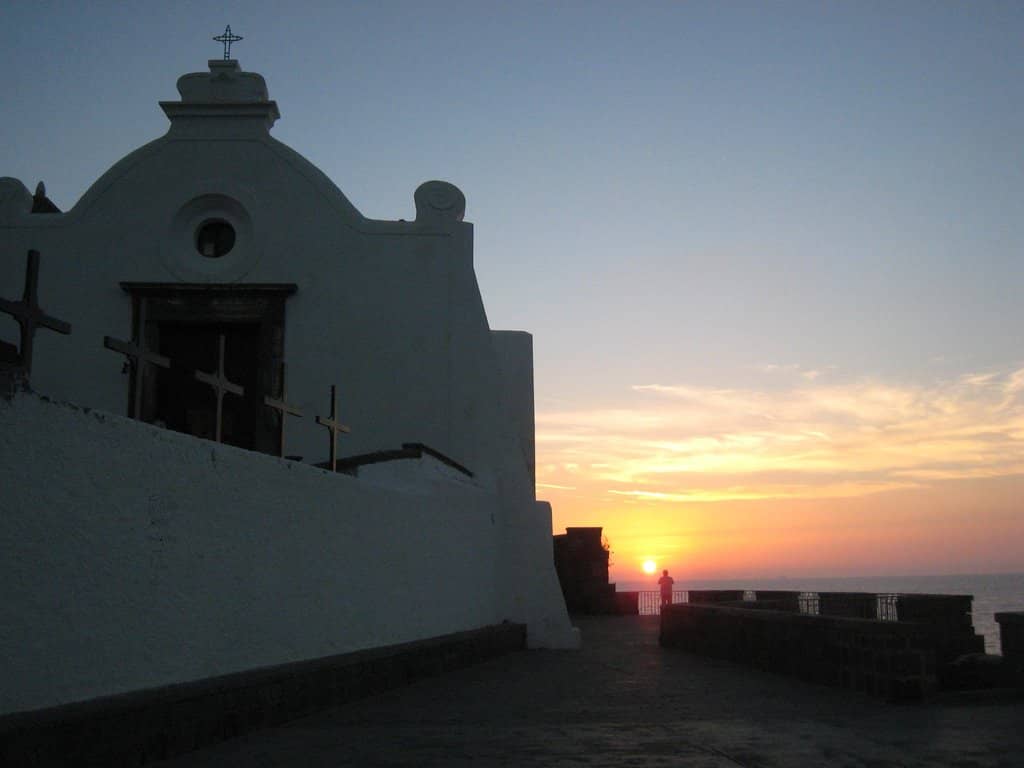 Sunset Over the Tyrrhenian Sea