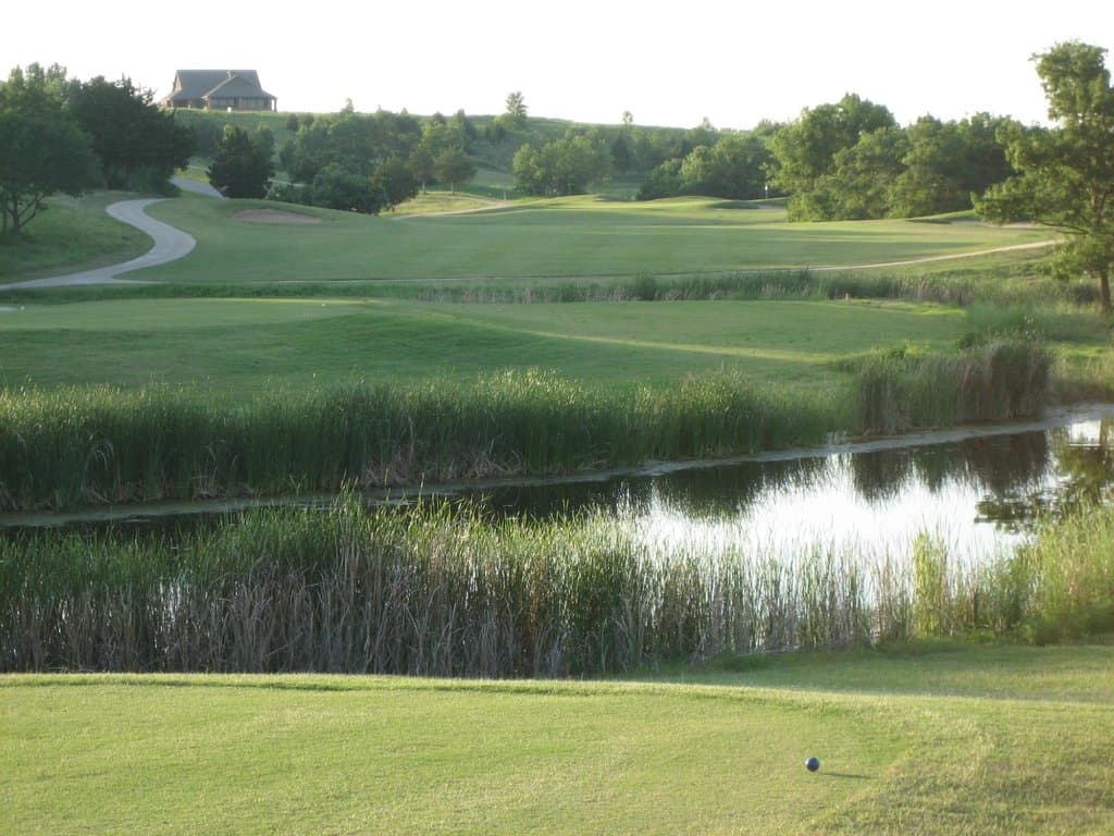 Chickasaw Pointe Colf Course - #9 tee