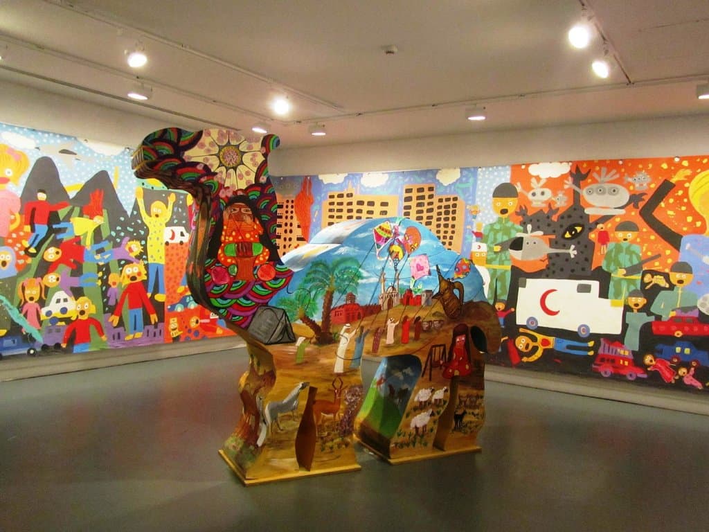 Children's art from UEA