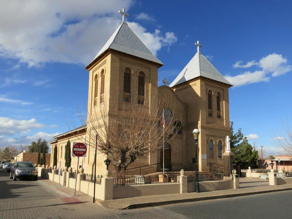 San Albino Church, afternoon view