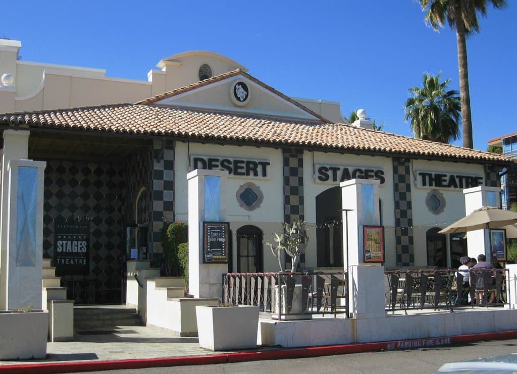 Front entrance on the east side