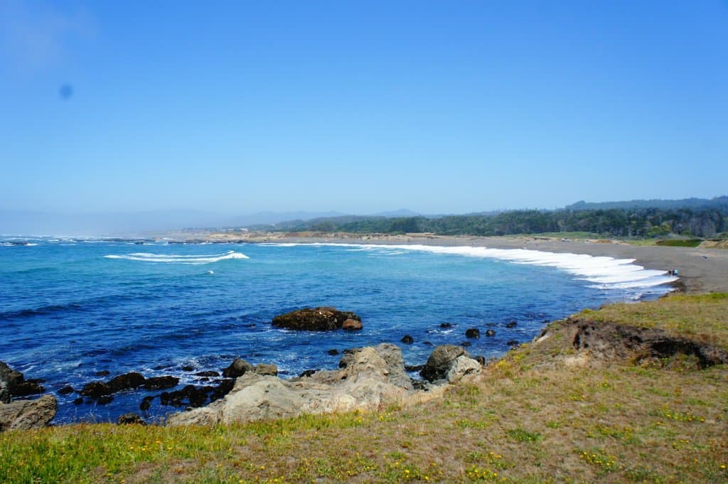 beautiful beach at MacKerricher State park!