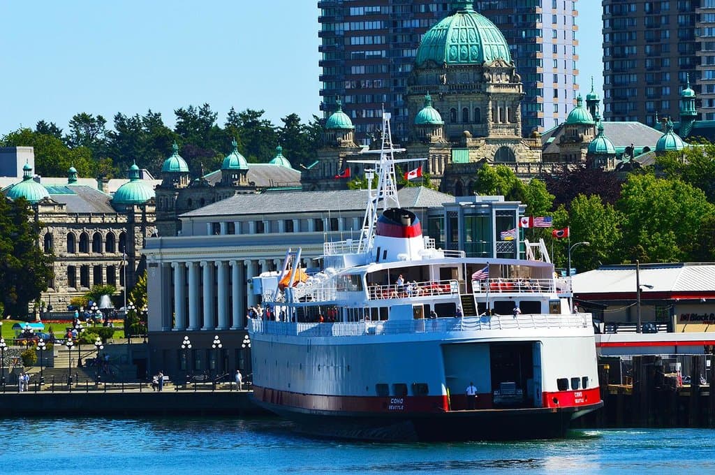 Black Ball Ferry Terminal MV Coho