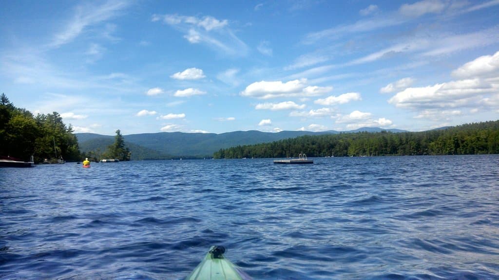 View kayaking from Sturtevant Bay! Breathtaking!