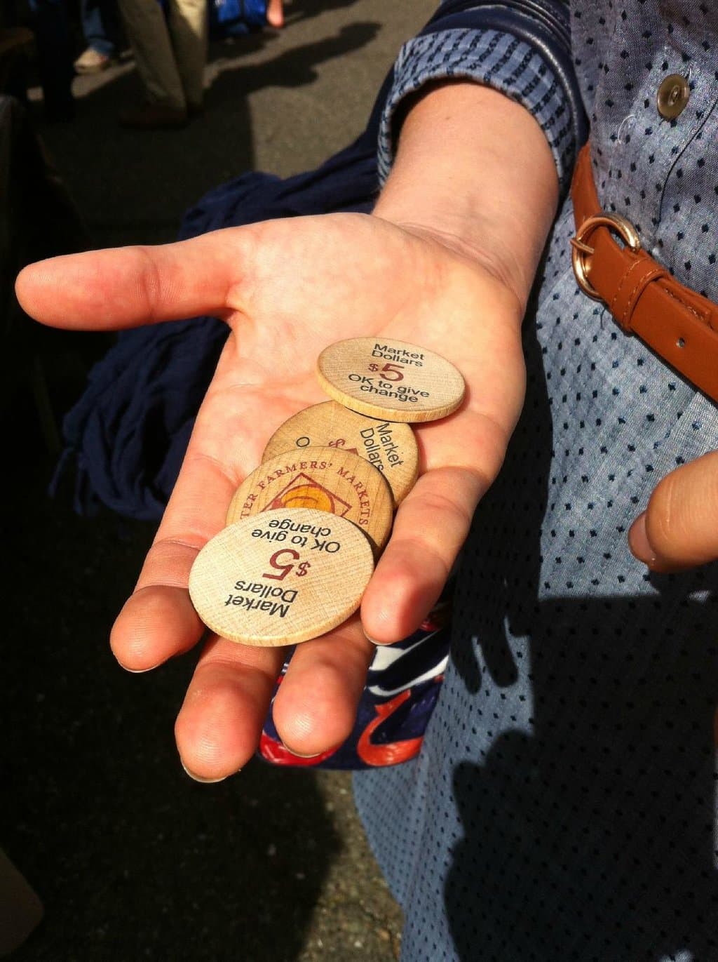 Bekerley Farmer's Market tokens!
