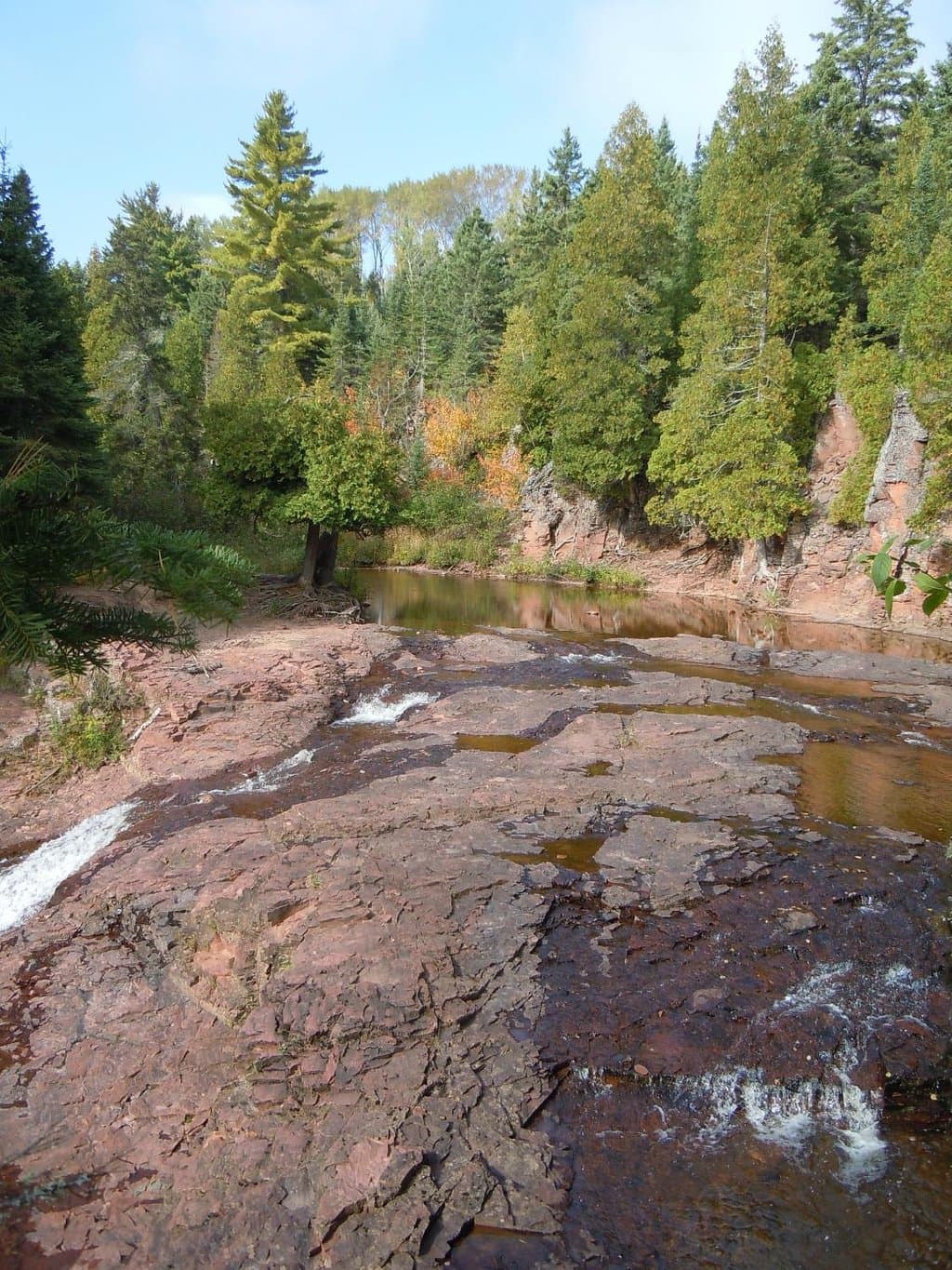 Typical scene along the trail