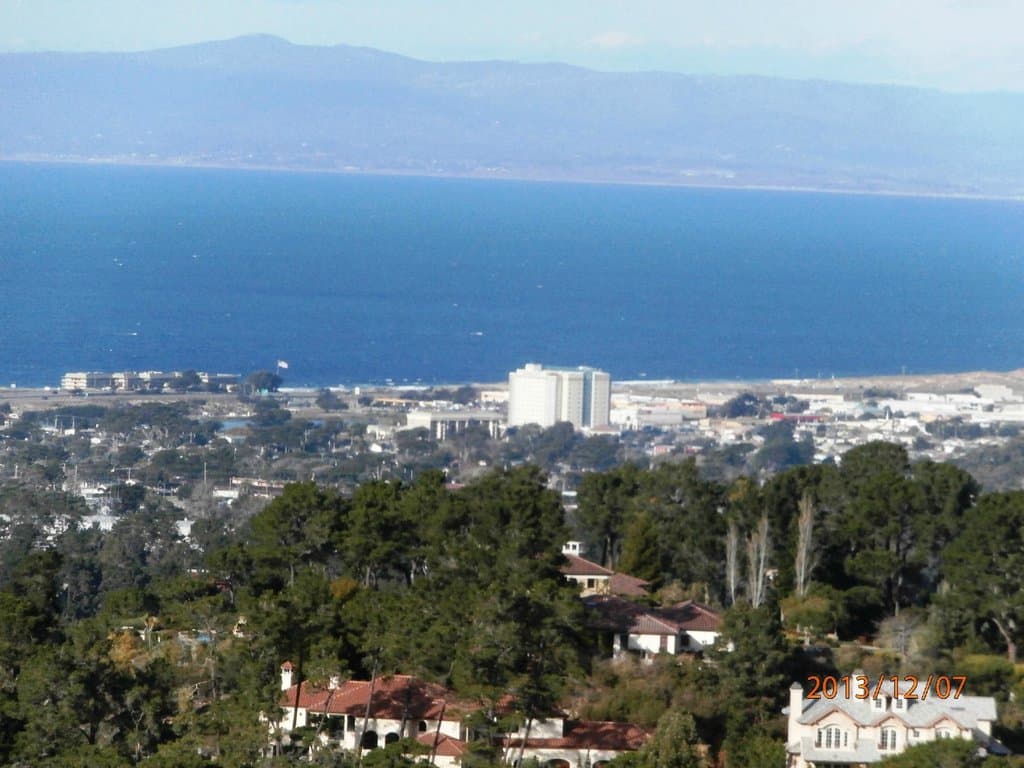 Monterey Bay from Jacks Peak Park