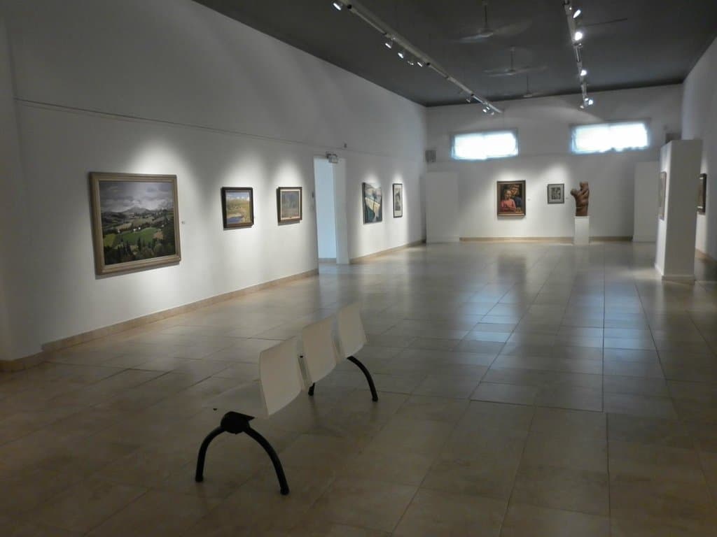 Vista general de las salas del museo
