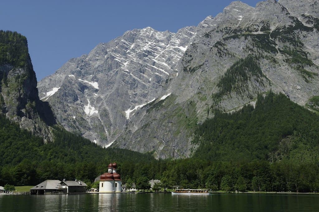 St. Bartholomä mit Watzmann