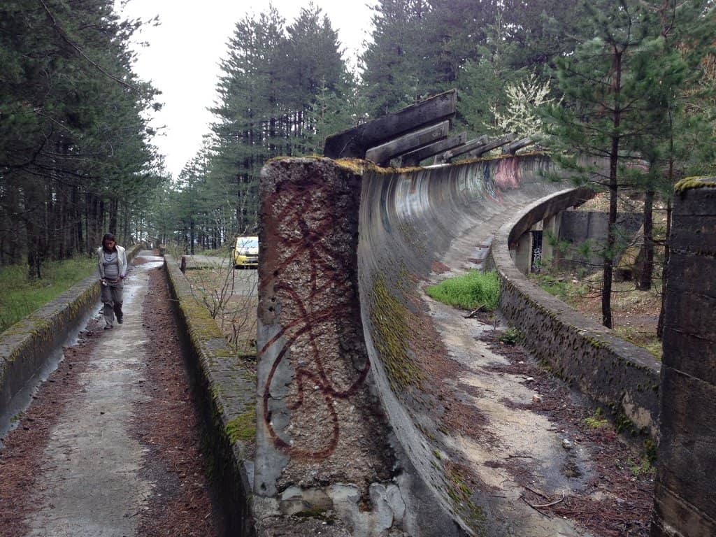 Olympic Bobsled Track