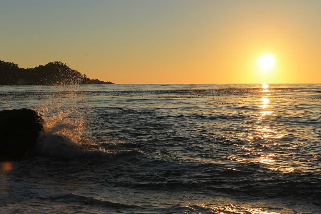 A person can take really nice sunset pics here