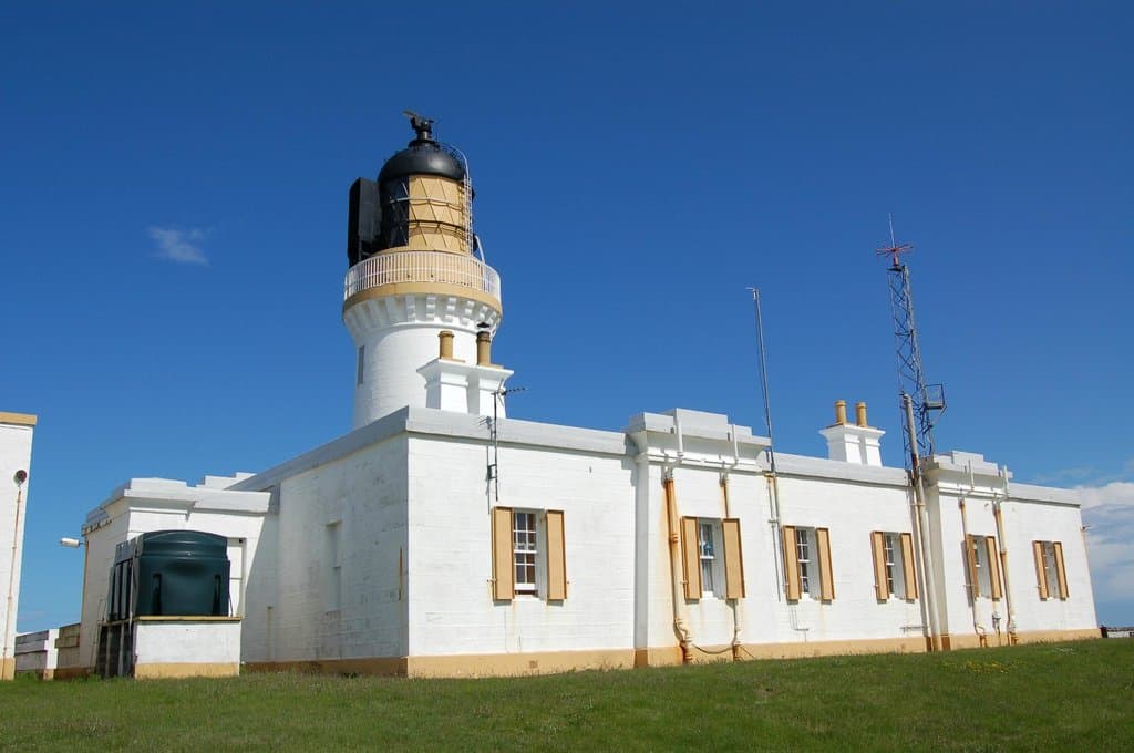 Noss Head Lighthouse, the original home of this optic