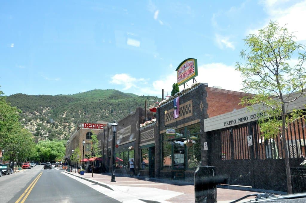 Site of Original Tent City in Glenwood Springs, CO