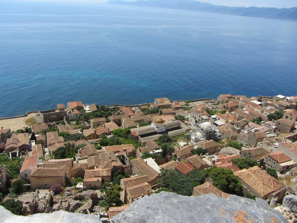 View of lower Town
