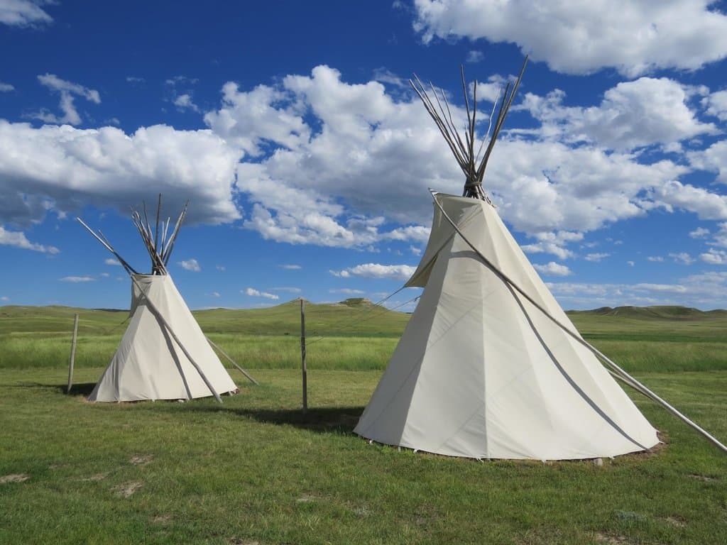 Tipis represent the history of Native Americans