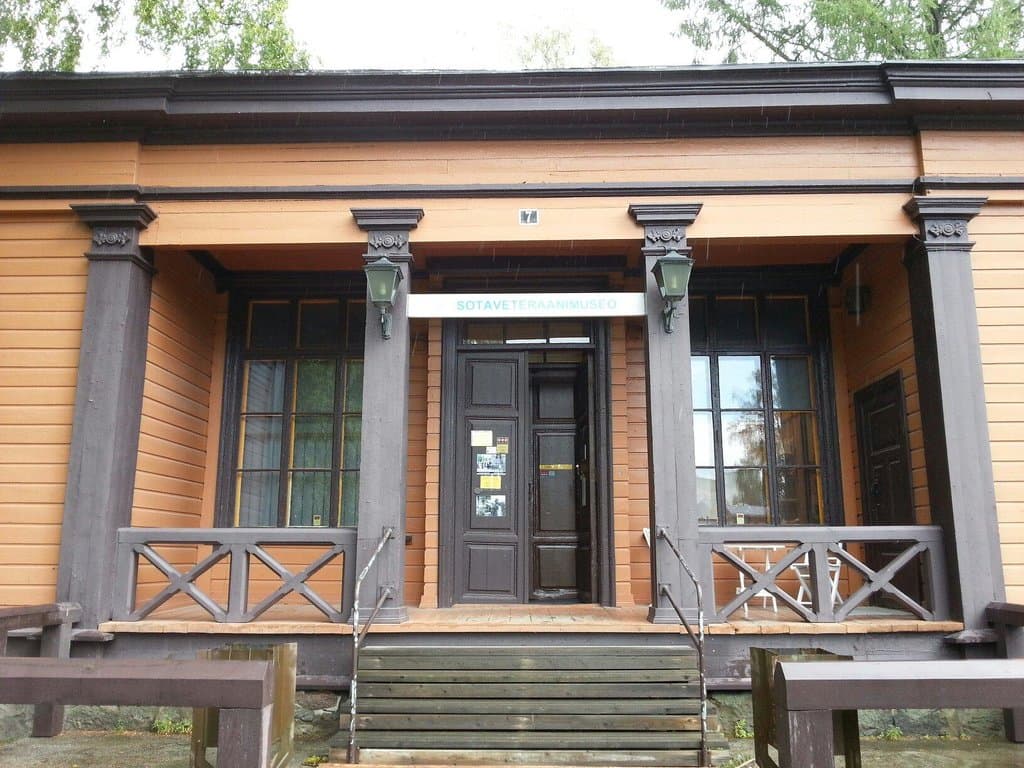 The entry of the museum