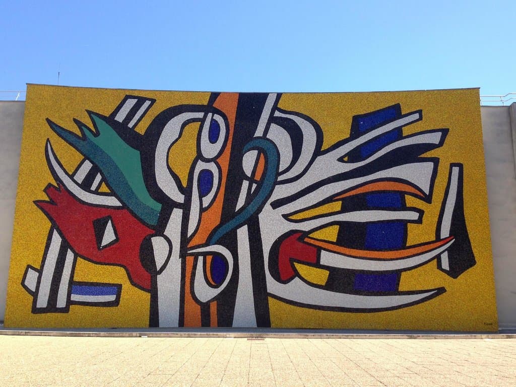 mosaïque extérieure magnifique