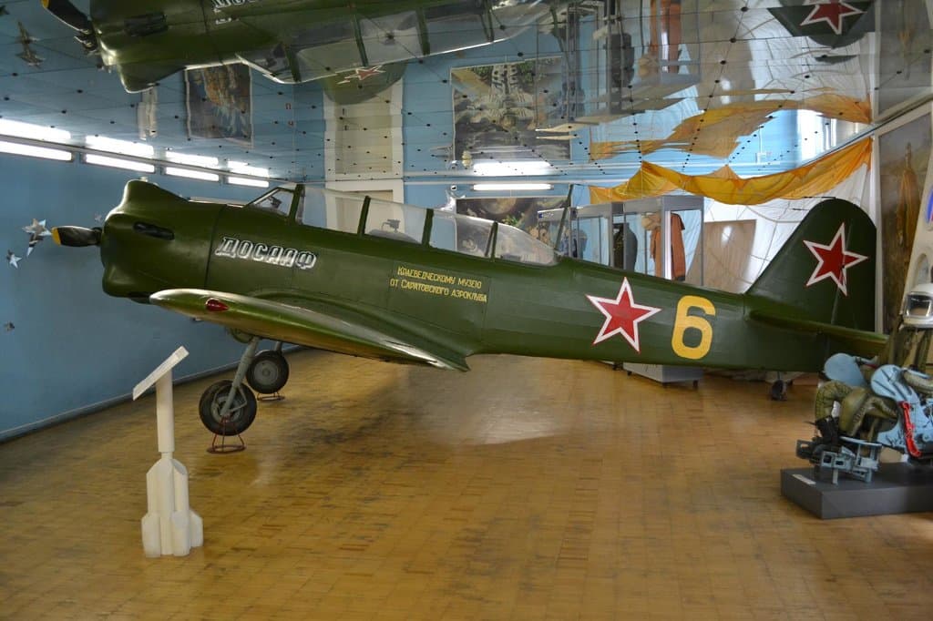 Самолёт, на котором Юрий Гагарин учился летать