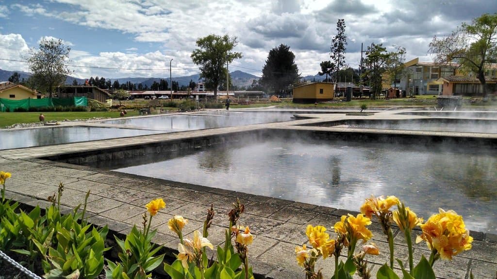 Vista de los baños