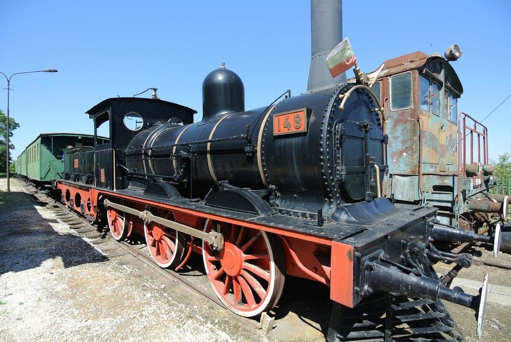 Locomotives at the Ruse National Museum of Transport
