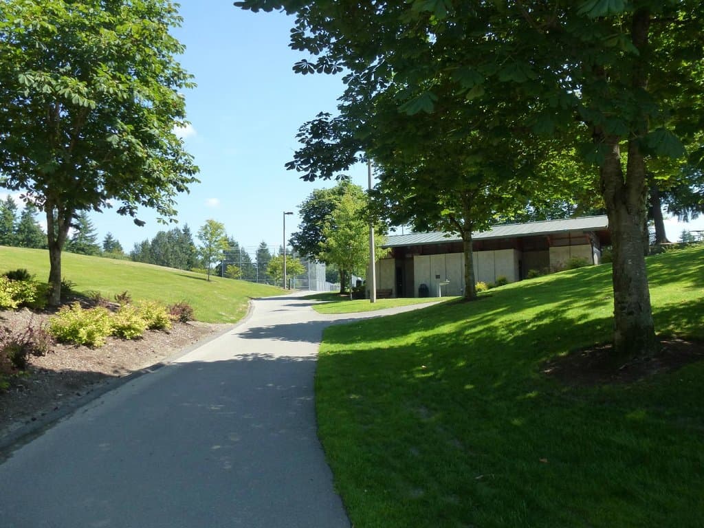 Walkway to ballfields