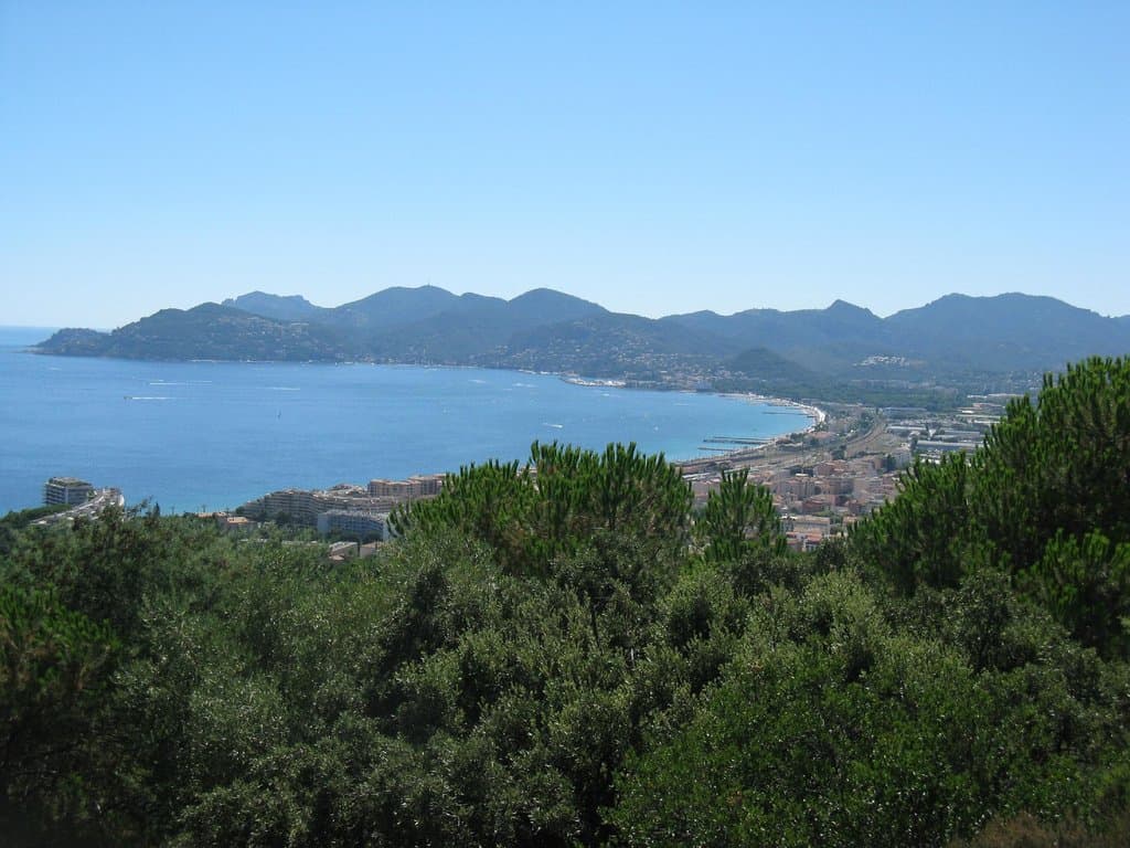 Looking towards Theoule sur Mer.