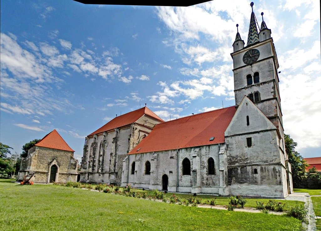 Evangelical church, northern side