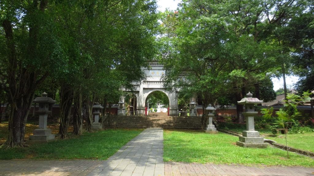 公園内