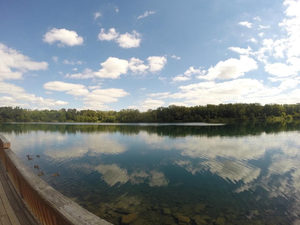 Lago - Vista maravilhosa e calmante