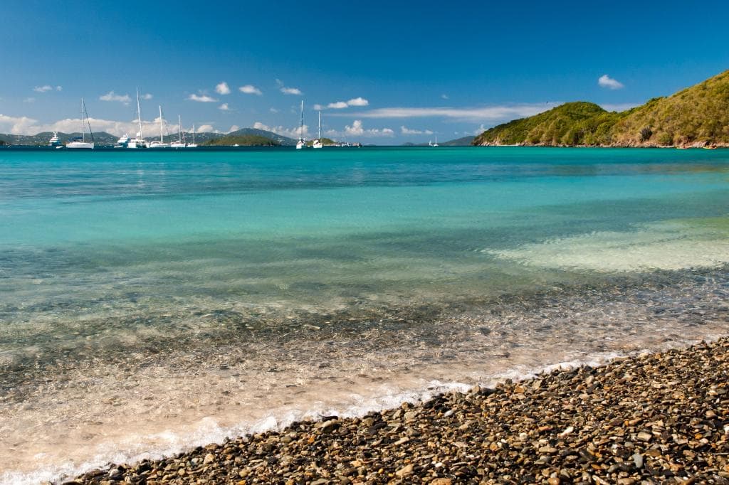 First Clear View of Francis Bay