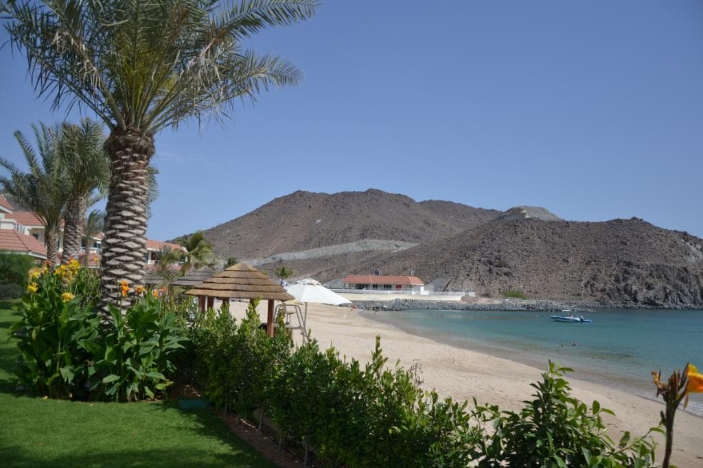 Hotel´s private beach