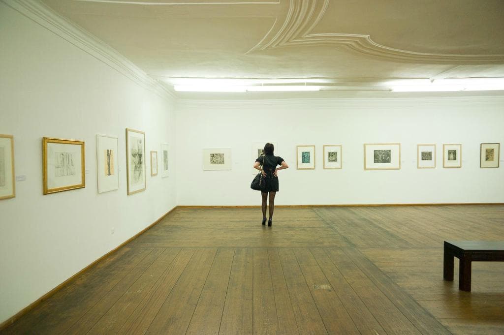 Blick in die Ausstellungsräume